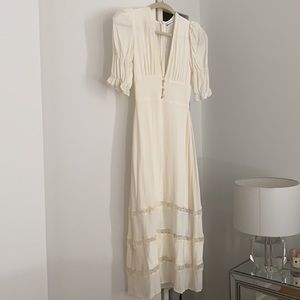 Reformation White/Cream Dress